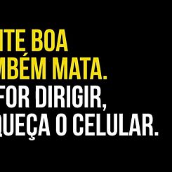 Segurança no trânsito, campanha impactante do governo brasileiro